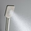 Kibi Cube 3 Settings ABS Handheld Shower Head - Brushed Nickel HS1002BN